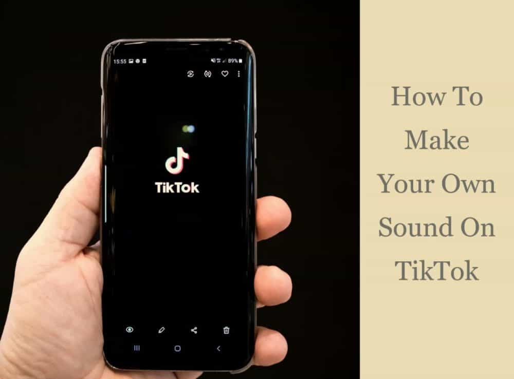 Making unique TikTok sounds