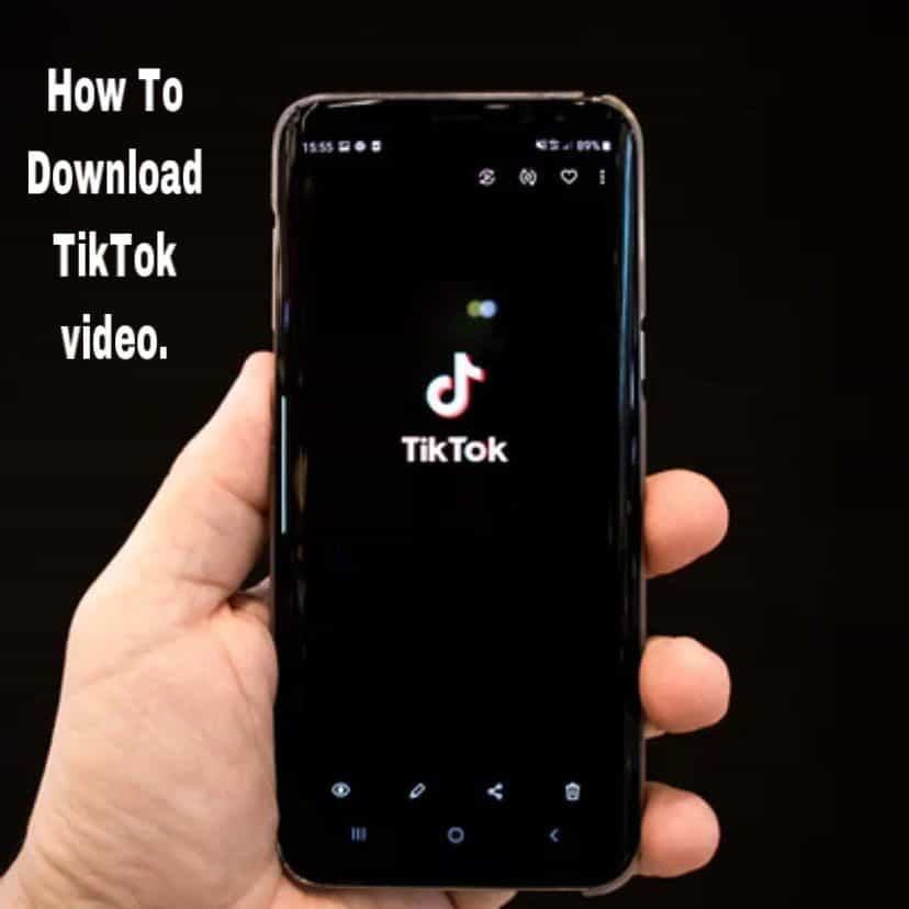 Download the video on TikTok very easily