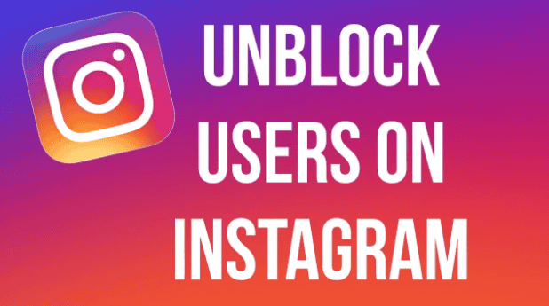 unblocking people on Instagram