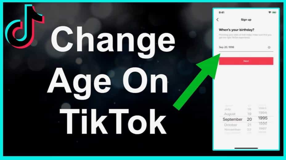 11 steps on how to change your age on TikTok