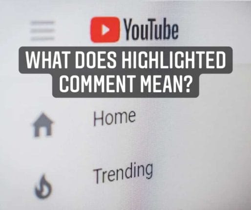 Comentario destacado en YouTube