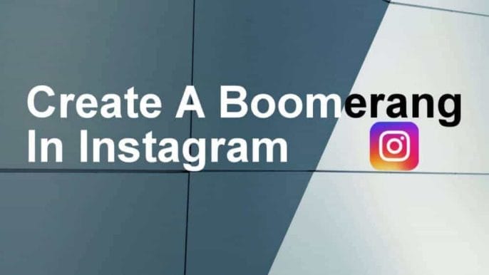 crear boomerang en Instagram