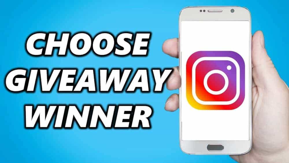 choose a winner for Instagram giveaway