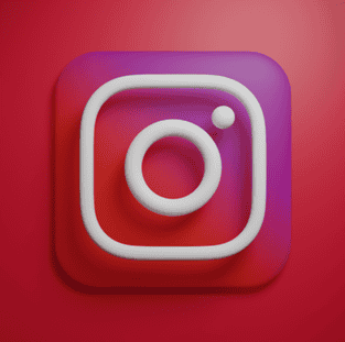 how to make Instagram logo transparent