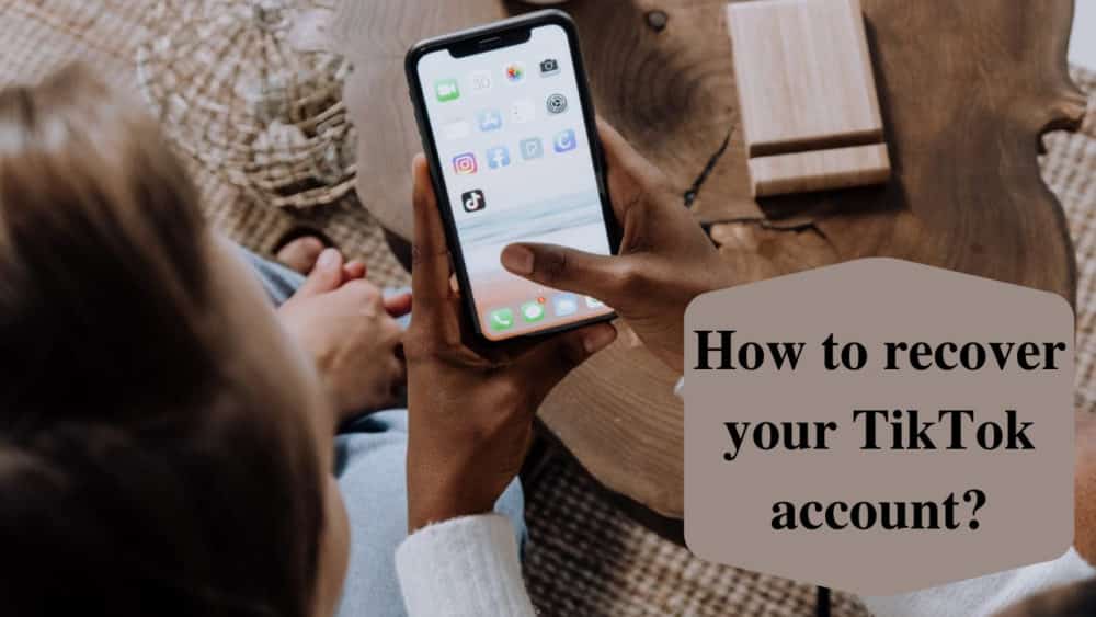 how to recover your TikTok account